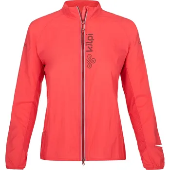 Dámská cargo bunda Dámská běžecká bunda KILPI TIRANO-W RL0108KI RŮŽOVÁ 34