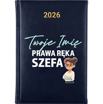 Kalendář Knižkový kalendář 2026 A5 FunnyCase modrý