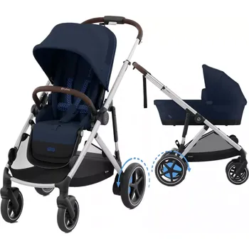 CDATA[Podrobnosti o produktu Set obsahuje: sportovní kočárek CYBEX e-Gazelle S a hlubokou korbu CYBEX Gazelle S Cot…
v 3 obchodech
![Kočárek CYBEX e-Gazelle S + Gazelle S Cot 2025 Ocean Blue (Silver Frame)