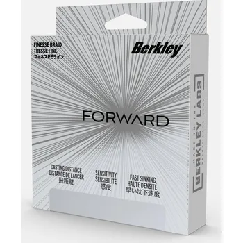 Berkley Forward Finesse Braid 0.26mm, 12.40kg, Crystal, 150m (Unikátní přívlačová šňůra s velmi hladkým povrchem, která je tvořena vlákny, která jsou zkroucená a tepelně spojená.)