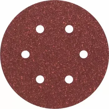 Brusný papír Brusné papíry pro exentrické brusky, 6 otvorů Bosch /bal.5ks/, Expert for Wood 150 mm, 40