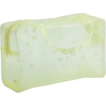 Kosmetická taška Voděodolná cestovní kosmetická taštička | kosmetická taška, organizér kosmetiky - Žluť , 2 ks