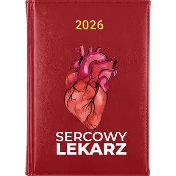 Kalendář Knižní kalendář 2026 A5 FunnyCase červený