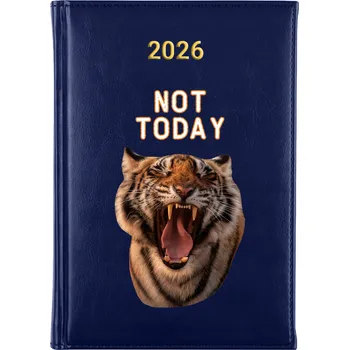 Kalendář Knižní kalendář 2026 A5 modrý