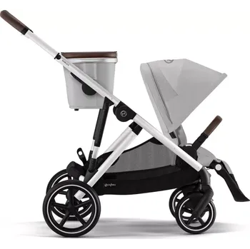Kočárek CYBEX Gazelle S 2025 Lava Grey (Silver Frame)