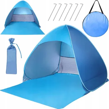 Obraz Samostatně stojící plážový Stan Activ/Space modrý 145x165x110 cm