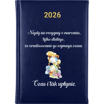 Kalendář Knižní kalendář 2026 A5 modrý