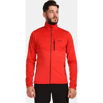Pánská mikina Pánská mikina KILPI ERIN-M UM0207KI ČERVENÁ XL