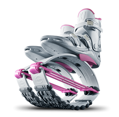 KANGOO JUMPS KJ XR3 - skákací boty bílo-růžové - S (36-38/39) - Bílo/černé, 45-80 kg