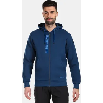 Pánské oblečení Pánská mikina KILPI AVILA-M VM0207KI TMAVĚ MODRÁ S
