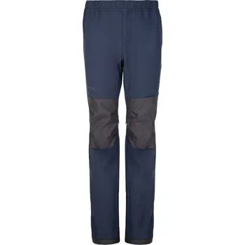 Dětské softshellové kalhoty KILPI RIZO-J SJ0405KI TMAVĚ MODRÁ 110