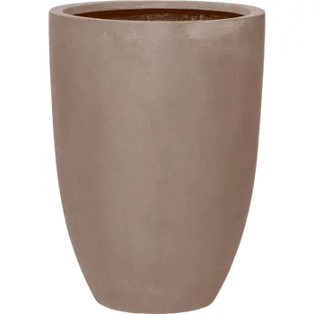 Květináč Moderní keramický květináč Fiberstone, Ben L Taupe 40x55cm