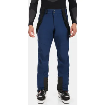 Pánské kalhoty Pánské softshellové lyžařské kalhoty KILPI RHEA-M WM0409KI TMAVĚ MODRÁ XXXL