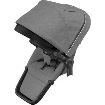 Kočárek Thule Sleek Sibling Seat Grey Melange on Black