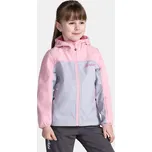 Dívčí softshellová bunda KILPI RAVIA-J TJ0517KI SVĚTLE RŮŽOVÁ 152