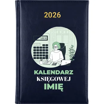 Kalendář Knižkový kalendář 2026 A5 FunnyCase modrý
