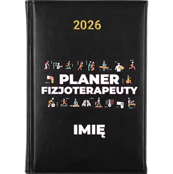 Kalendář Knižní kalendář 2026 A5 FunnyCase černý