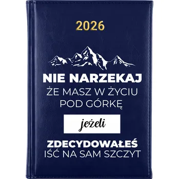 Kalendář Knižní kalendář 2026 A5 modrý