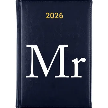 Kalendář Knižkový kalendář 2026 A5 FunnyCase modrý