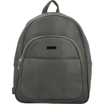 Stylový dámský koženkový kabelko-batoh Emeric, šedý