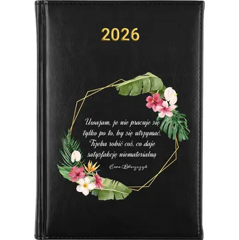 Kalendář Knižní kalendář 2026 A5 FunnyCase černý