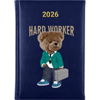 Kalendář Knižní kalendář 2026 A5 modrý