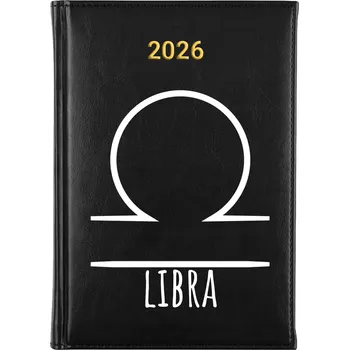 Kalendář Knižkový kalendář 2026 A5 černý