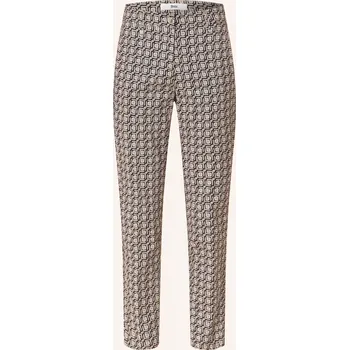 Dámské kalhoty Brax Dámské Žakárové Kalhoty Maron S, černá / černošedá, 38