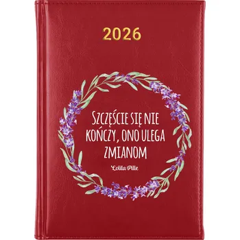 Kalendář Knižní kalendář 2026 A5 FunnyCase červený