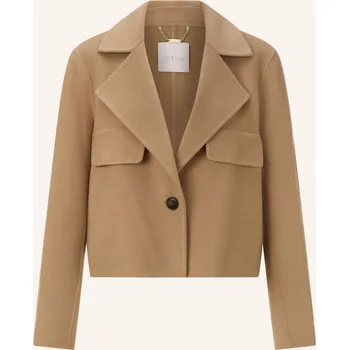 Dámský blejzr Rich & Royal Dámská Bunda Hranatého Střihu Boxy, velbloudí, 36