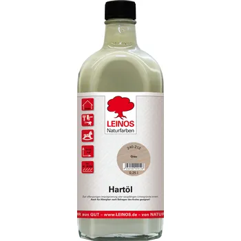 Olej na dřevo LEINOS 240 Tvrdý olej šedý 0,25lt