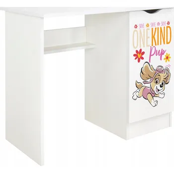 Obdélníkový psací stůl Leomark 90 x 50 x 77 cm bílý