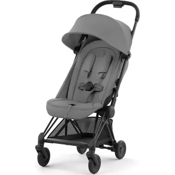 Kočárek CYBEX Coya + madlo ZDARMA 2025 Mirage Grey (Matt Black Frame)
