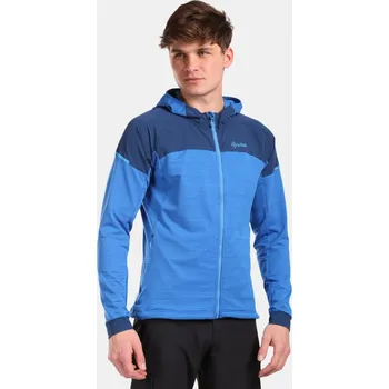 Pánská mikina Pánská fleece mikina KILPI MEMPHIS-M VM0201KI MODRÁ XL