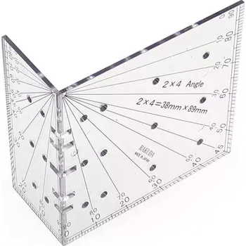 Úhloměr Japonský rohový značící úhloměr RAKUDA