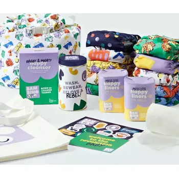 Kosmetická sada Bambino Mio Sada látkových plenek Little Rebel Bundle Bold