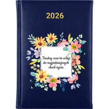 Kalendář Knižní kalendář 2026 A5 modrý