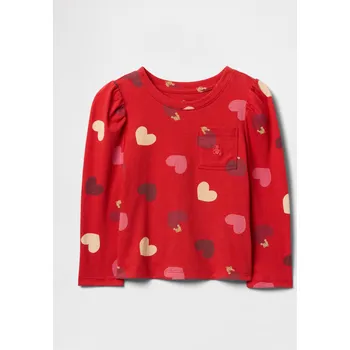 Dívčí oblečení GAP Baby tričko Mix &amp; Match - Holky GAP červená 3256950