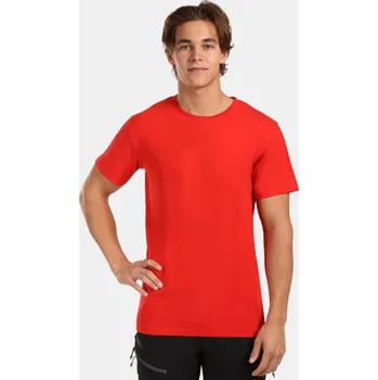 Pánské tričko Pánské triko KILPI PROMO-M YM0378KI ČERVENÁ XL