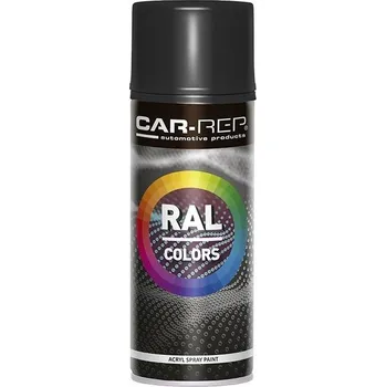 Barva ve spreji CAR-REP sprej černý lesk 400ml