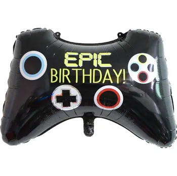 Balónek Fóliový balónek k narozeninám Pad "EPIC BIRTHDAY", 44x68 cm