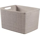 Box Curver Jute L 20L taupe