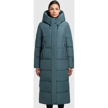Khujo zimnÍ maxi kabát Soulani 406 šedomodrý Velikost: XL