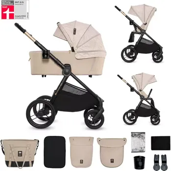 Kočárek KINDERKRAFT Kočárek kombinovaný Nea 2 2v1 Dune Whisper Bizuu