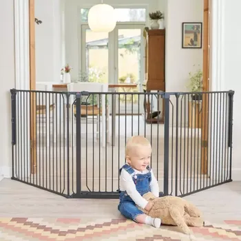 Dětská zábrana Baby Dan Univerzální prostorová zábrana CombiFit L, černá černé