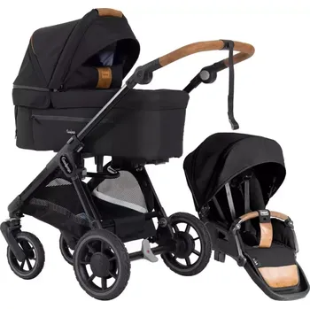 Kočárek Emmaljunga SENTO PRO Flat+ Outdoor black
