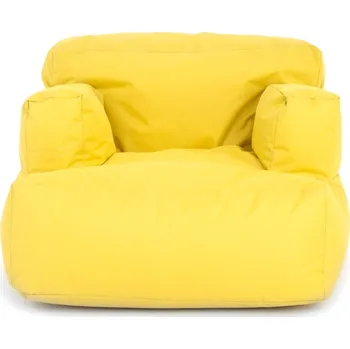Sedací pytel Sedací vak ve tvaru křesla Relax žlutý