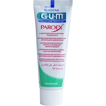 zubní pasta Gum Paroex gelová zubní pasta CHX 0,12 % 75 ml