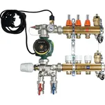 IVAR Univerzální sestava UNIMIX směšovacího rozdělovače 3/4"xEK / 6, skříň P-MAX 3, včetně čerpadla (557674U)