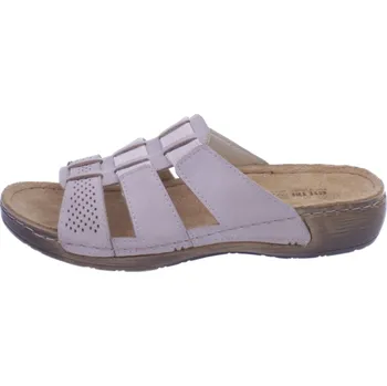 Dámské pantofle EFFE TRE SHOES Boty Effe Tre 514 béžové dámské nazouváky Velikost: 38